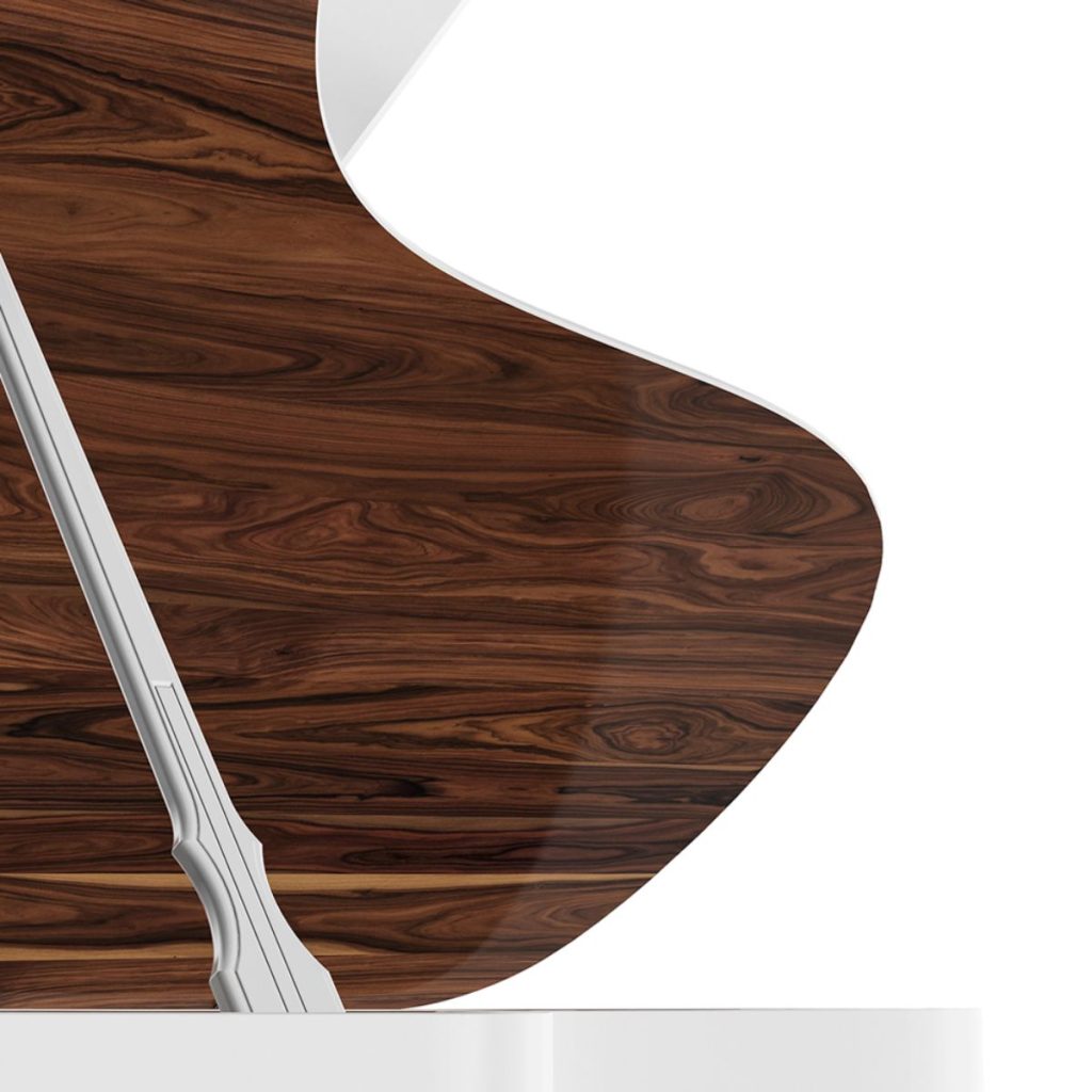 Duet White Rosewood Prop Stick square